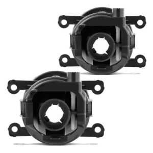 Kit Farol Milha Auxiliar Fit 2015 À 2017 Grade Friso Preto