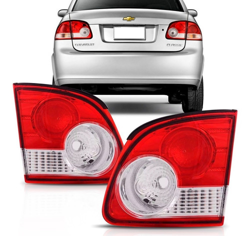 Par Sinaleira Traseira Classic 2011 A 2014 Bicolor Tampa