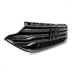 Grade Radiador Para Fiat Strada 2020 2021 A 2024 1a Linha Preto