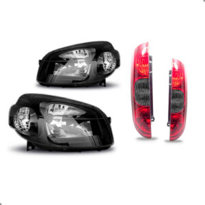 Kit Farois E Sinaleiras Para Fiorino 2014 A 2021 Fumê Sport Ambos Lados