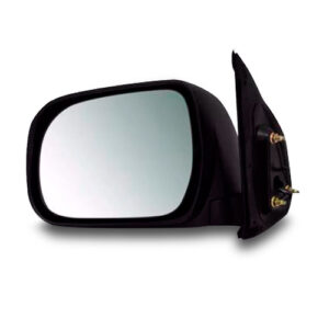 Par Retrovisor Hilux Sw4 Srv 05 06 07 08 09 10 11 Fixo Preto Direito + Esquerdo
