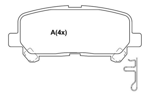Pastilha Traseira Trailblazer 2012 Em Diante