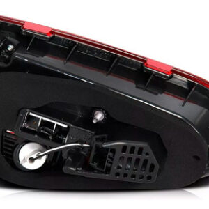 Par Lanterna Traseira Golf 2014 A 2017 Com Led Porta Mala Esquerdo Vermelho