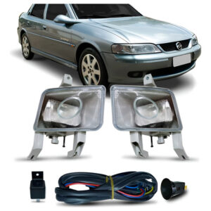 Kit Farol Milha Auxiliar Vectra 2000 01 02 03 A 2005 S/grade