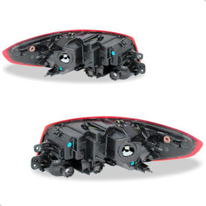 Par Lanterna Traseira Onix 2020 A 2024 Hatch Com Led Direito Vermelho