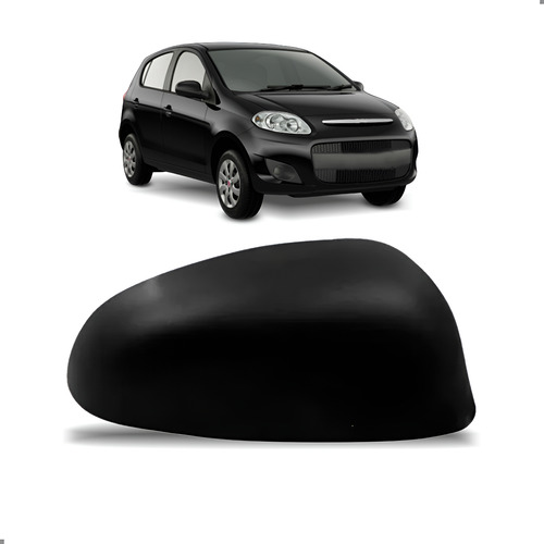 Capa Retrovisor Para Palio 2012 A 2020 Texturizado Direito - Passageiro