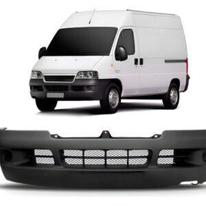 Parachoque Dianteiro Ducato Hdi 2006 A 2013 S/furo Milha  Cinza-escuro