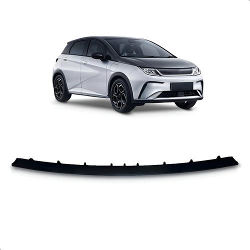 Spoiler Para Byd Dolphin 2023 2024 Parachoque Dianteiro Preto
