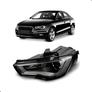 Farol Para Audi A3 2013 2014 2015 2016 Com Xenon 1ª Linha - Esquerdo/motorista