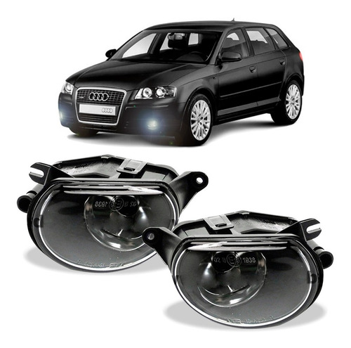 Par Farol Milha Auxiliar Audi A3 Sportback 2006 A 2008