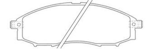 Pastilha Dianteira Quest 3.0 Xterra 2.4 3.3 2005 Em Diante