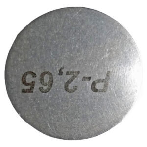 Pastilha Reguladora Valvula Uno Apos 01 Fire