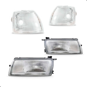 Kit Vectra 1993 94 95 1996 Par De Farol + Par De Pisca Ambos Lados