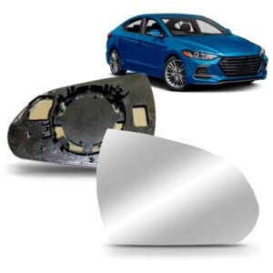 Par Lente De Retrovisor Com Base  Elantra 2017 2018