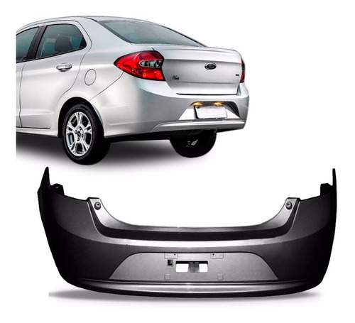 Parachoque Traseiro Ka Sedan 2014 2015 2016 2017 1a Linha