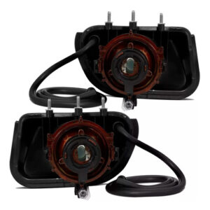 Kit Farol Milha Neblina S10 Pitbull 2001 À 2011 Lente Vidro Transparente