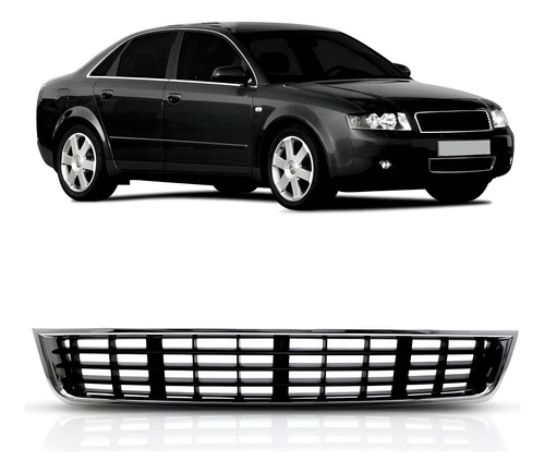 Tela Frontal Inferior Parachoque Audi A4 Ano 2002 2003 2004