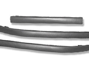 Borrachão Parachoque Parati 2/4pts 1995 96 97/1999 3pcs Pret