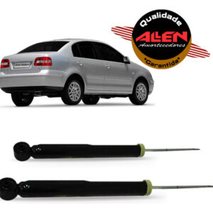 Amortecedor Traseiro Polo 2004 2005 2006 Pino-argola