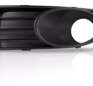 Par Moldura Grade Milha Linea 2008 09 10 11 12 2013 Preto Preto Ambos Lados