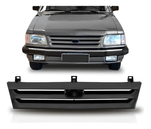 Grade Radiador Del Rey 1985 1986 1987 88 89 90 1991 1a Linha Preto