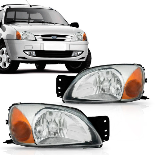 Par Farol Fiesta 2000 A 02 Courier 2000 A 10 Sinaleira Ambar
