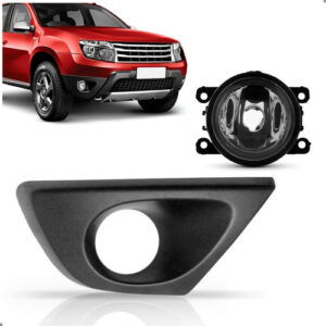 Farol Milha Com Moldura Para Duster 2016 A 2020 Direito