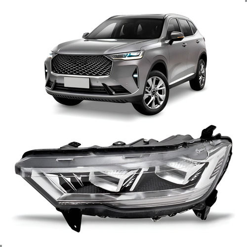 Farol Para Haval H6 2023 2024 2025 1ª Linha Esquerdo/motorista