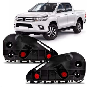 Par Guia Parachoque Dianteiro Hilux 2016 A 2020 Cabine Dupla