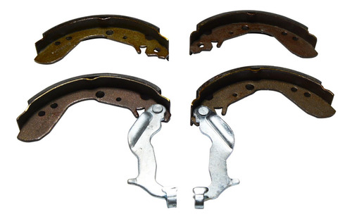 Sapatas Freio Com Haste Fit 1.4 1.5 2003 A 2008.