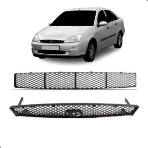 Kit Grades Para Ford Focus Ghia 1998 A 2003 Com Furo Milha Preto