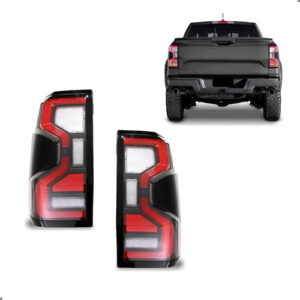 Par Lanterna Traseira Full Led Para Ranger Raptor 2024 2025 Ambos Lados