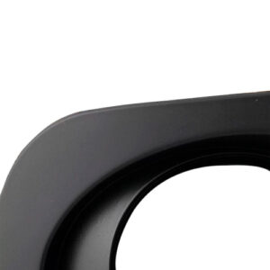 Par Moldura Grade Parachoque Farol Milha Agile Com Furo Preto