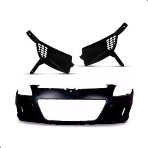 Parachoque Para Hyundai I30 2009 10 2011 2013 Com Par Tampas Preto