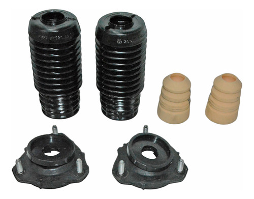 Kit Amortecedor Diant 1 Lado Fiesta 1.0 Rocam 2002 A 2014.