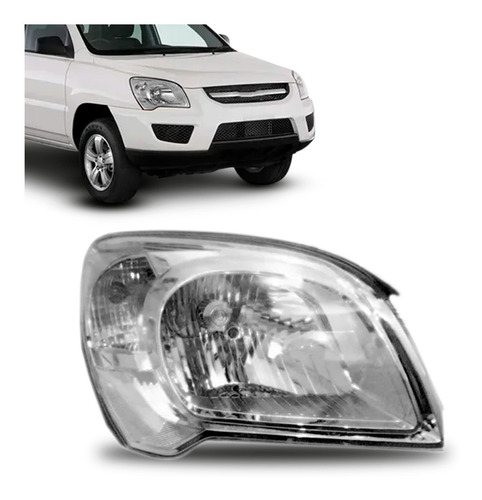 Farol Sportage 2009 2010 Manual 1ª Linha Direito/passageiro