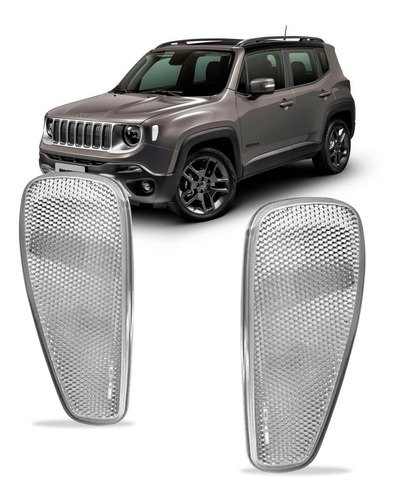 Par Lanterna Dianteira Lateral Paralama Renegade 2020 A 2022