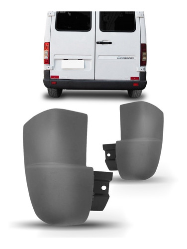 Par Ponteira Sprinter 2003 04 05 A 2012 Parachoque Traseiro