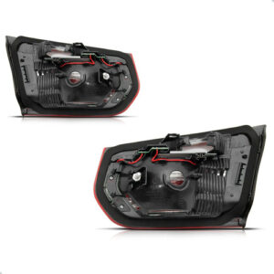 Jogo Sinaleira Bmw S3 320 328 2013 A 2015 Led Canto E Tampa Vermelho