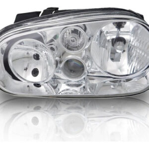 Farol Golf Gti 98 99 00 01 02 03 04 05 06 Com Milha 1ª Linha Esquerdo/motorista