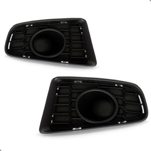 Kit Parachoque Para Sandero 2012 2013 2014 Par Tampas Milhas Preto