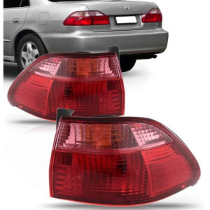 Par Sinaleira Traseira Honda Accord 1998 99 2000 Sedan Rosa