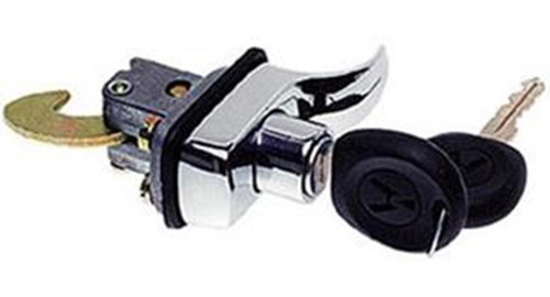 Macaneta Tampa Motor Com Chave Cromado Fusca Kombi 67 Ate 97