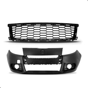 Kit Parachoque Para Renault Sandero Stepway 2012 2013 2014 Preto