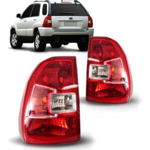Par Lanterna Traseira Sportage Ex/lx 09 A 10 Sinaleira Rosa