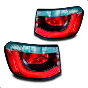 Par Lanterna Traseira Canto Para Compass 2022 A 2025 C/led Ambos Lados