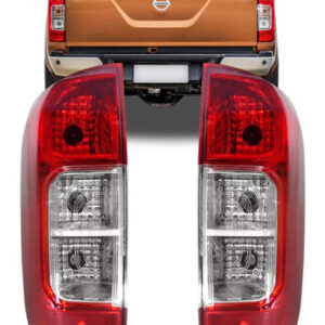 Par Sinaleira Traseira Para Nissan Frontier Anos 2017 A 2025 Ambos Lados Vermelho