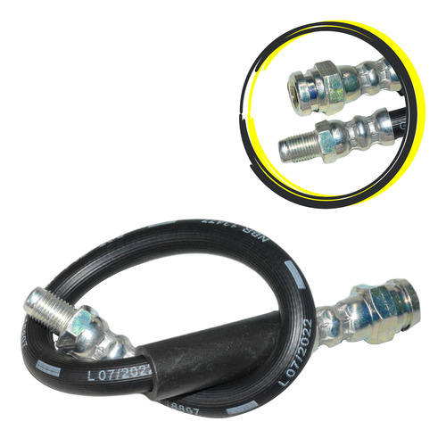 Flexivel De Freio Traseiro 330mm Doblo 2001 A 2021