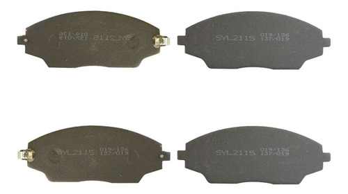 Pastilha Dianteira Cobalt 8v Com Abs Spin Sonic Novo Prisma