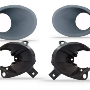 Kit Moldura E Suporte Farol Milha Peugeot 207 2008 A 2013